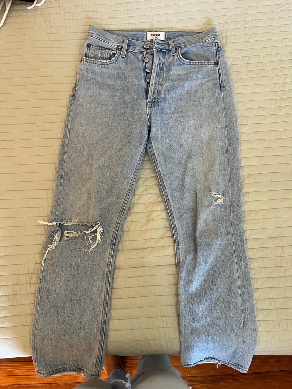 Agolde Vintage High-Rise Jeans